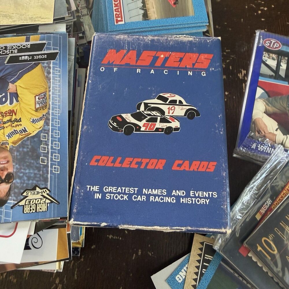 400 Vintage NASCAR Cards Lot Richard Petty Dale Jarrett Rusty Wallace Kenseth - Picture 2 of 12